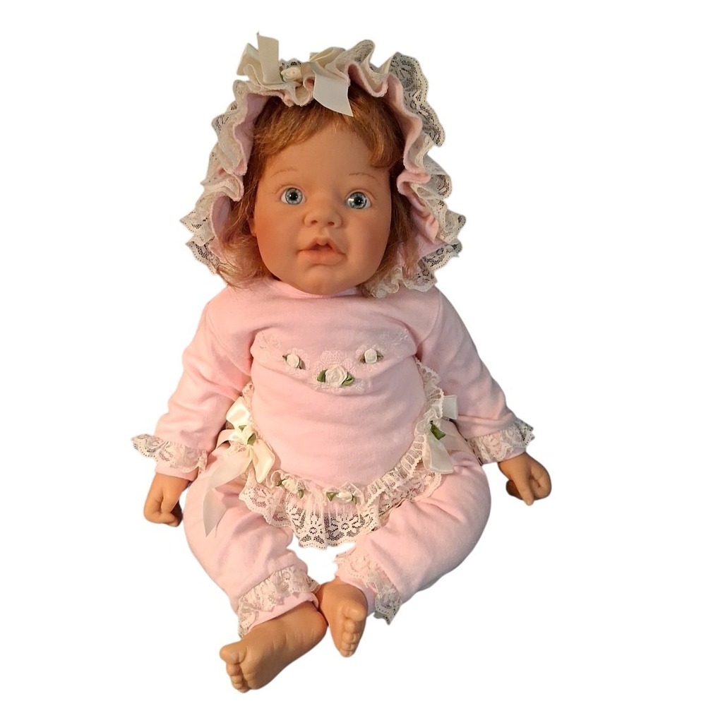 Lee Middleton Sugar Plum Girl Doll Reva Schick 1997 Red Hair 21" Signed Numbered